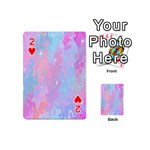 Space-25 Playing Cards 54 Designs (Mini) Front - Heart2