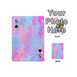 Space-25 Playing Cards 54 Designs (Mini) Front - Spade5