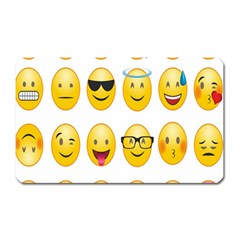 Smilie 123 Magnet (rectangular) by nateshop