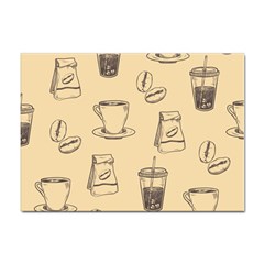 Coffee-56 Sticker A4 (100 Pack) by nateshop