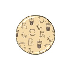 Coffee-56 Hat Clip Ball Marker (10 Pack)