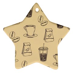 Coffee-56 Star Ornament (two Sides) by nateshop