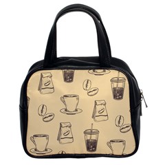 Coffee-56 Classic Handbag (two Sides) by nateshop