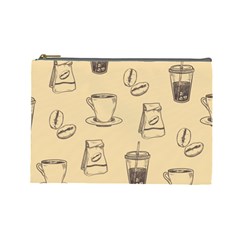 Coffee-56 Cosmetic Bag (large) by nateshop