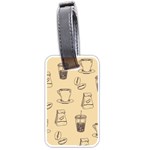 Coffee-56 Luggage Tag (one side) Front