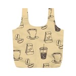 Coffee-56 Full Print Recycle Bag (M) Front