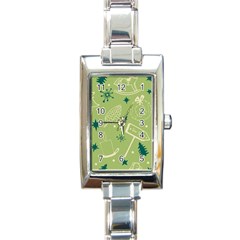 Angel-1 Rectangle Italian Charm Watch