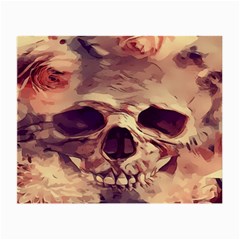 Day-of-the-dead Small Glasses Cloth (2 Sides) by nateshop