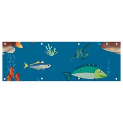 Fish-73 Banner And Sign 9  X 3  by nateshop