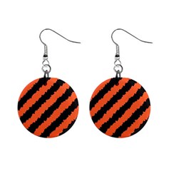 Halloween-background Mini Button Earrings by nateshop