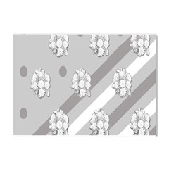 Strip-gray Crystal Sticker (a4) by nateshop