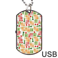 Vegetables Dog Tag Usb Flash (one Side) by SychEva