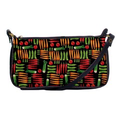 Vegetable Shoulder Clutch Bag by SychEva