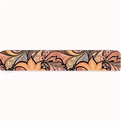 Colorful Background Artwork Pattern Floral Patterns Retro Paisley Small Bar Mat
