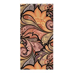 Colorful Background Artwork Pattern Floral Patterns Retro Paisley Shower Curtain 36  X 72  (stall)  by Salman4z