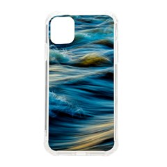 Waves Wave Water Blue Sea Ocean Abstract Iphone 11 Tpu Uv Print Case by Salman4z