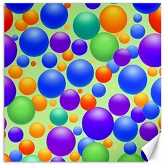 Background Pattern Design Colorful Bubbles Canvas 12  X 12 