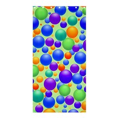 Background Pattern Design Colorful Bubbles Shower Curtain 36  X 72  (stall) 