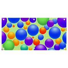 Background Pattern Design Colorful Bubbles Banner And Sign 4  X 2 