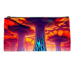 Sci-fi Fantasy Art Painting Colorful Pattern Pencil Case