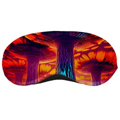 Sci-fi Fantasy Art Painting Colorful Pattern Sleeping Mask