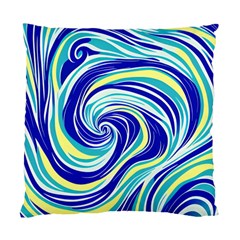 Pattern Design Swirl Watercolor Art Standard Cushion Case (two Sides)