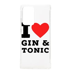 I Love Gin And Tonic Samsung Galaxy Note 20 Ultra Tpu Uv Case by ilovewhateva