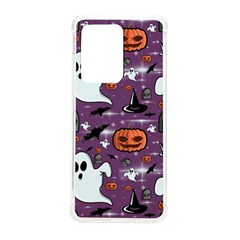 Pumpkin Ghost Witch Hat Halloween Sketch Holiday Samsung Galaxy S20 Ultra 6 9 Inch Tpu Uv Case