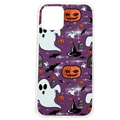 Pumpkin Ghost Witch Hat Halloween Sketch Holiday Iphone 12 Pro Max Tpu Uv Print Case