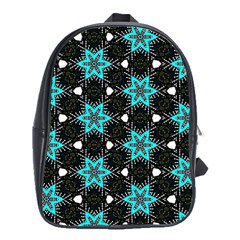 Pattern Design Scrapbooking Colorful Stars School Bag (XL)