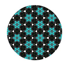 Pattern Design Scrapbooking Colorful Stars Mini Round Pill Box by Ravend