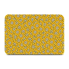 Flowers Bloom Art Colorful Artwork Design Pattern Plate Mats