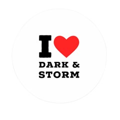 I Love Dark And Storm Mini Round Pill Box (pack Of 3)