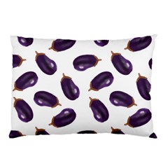 Eggplant Pillow Case (two Sides) by SychEva