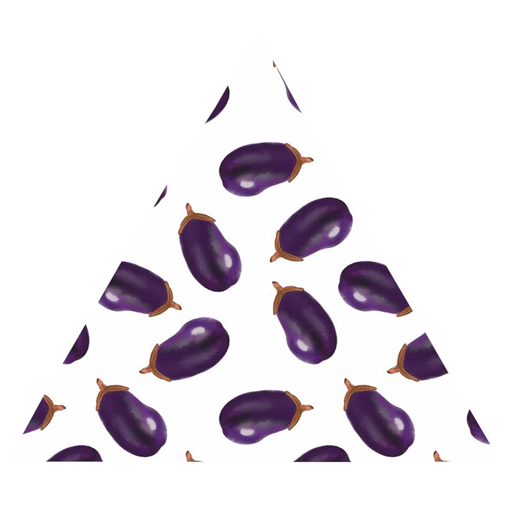 Eggplant Wooden Puzzle Triangle