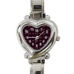 Hot Peppers Heart Italian Charm Watch by SychEva