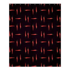 Hot Peppers Shower Curtain 60  X 72  (medium)  by SychEva