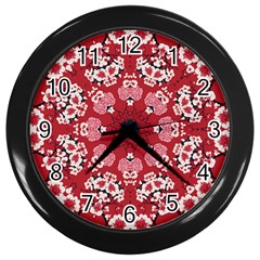 Traditional Cherry Blossom  Wall Clock (black) by Kiyoshi88