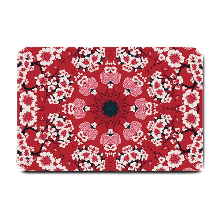 Traditional Cherry blossom  Small Doormat