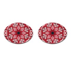 Traditional Cherry Blossom  Cufflinks (oval) by Kiyoshi88