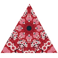 Traditional Cherry Blossom  Wooden Puzzle Triangle by Kiyoshi88