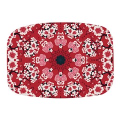 Traditional Cherry Blossom  Mini Square Pill Box by Kiyoshi88