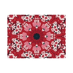Traditional Cherry Blossom  Premium Plush Fleece Blanket (mini) by Kiyoshi88