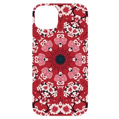 Traditional Cherry Blossom  Iphone 14 Plus Black Uv Print Case