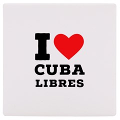 I Love Cuba Libres  Uv Print Square Tile Coaster  by ilovewhateva