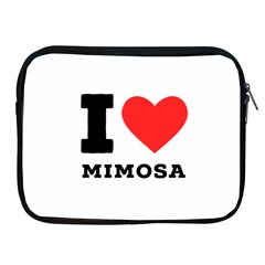 I Love Mimosa Apple Ipad 2/3/4 Zipper Cases