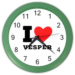 I love vesper Color Wall Clock