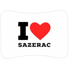 I Love Sazerac Velour Seat Head Rest Cushion by ilovewhateva