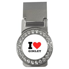 I Love Gimlet Money Clips (cz)  by ilovewhateva