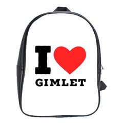 I Love Gimlet School Bag (large) by ilovewhateva